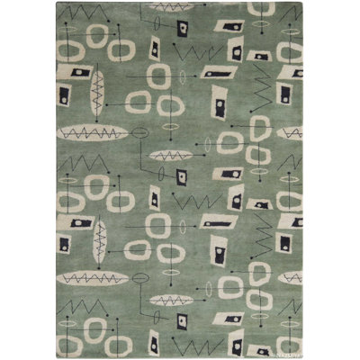 One-of-a-Kind Rectangle 4'2" X 4'3" Area Rug