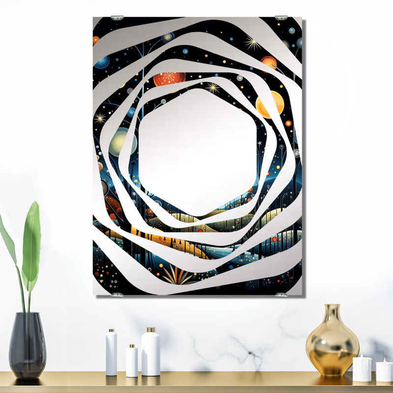 Faina - Miroir mural fantastique MIR133732, 32 po x 24 po