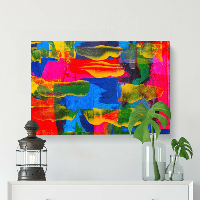 Abstract Art Painting Vol.346 by S.Johnson - Wrapped Canvas, 50cm H x 76cm W x 3cm D