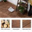 30cm L x 30cm W Interlocking Wood Deck Tile-2084120195