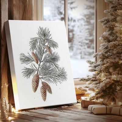 Silver Whisper of Carols-Premium Gallery Wrapped Canvas