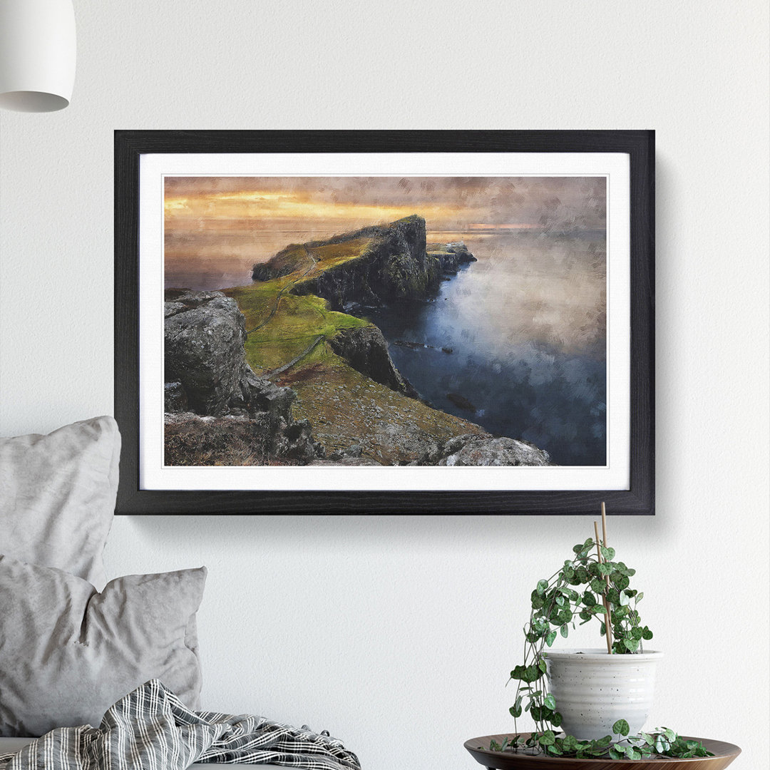 Isle of Skye in Scotland - Picture Frame Painting