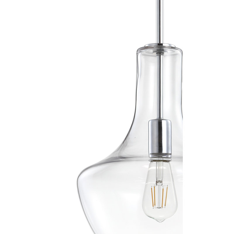 Raymonde 1 - Light Pendant, Chrome, 19" H x 13.25" W x 13.25" W