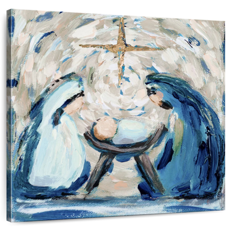 Adella Let Us Adore Him, 20" H x 20" W