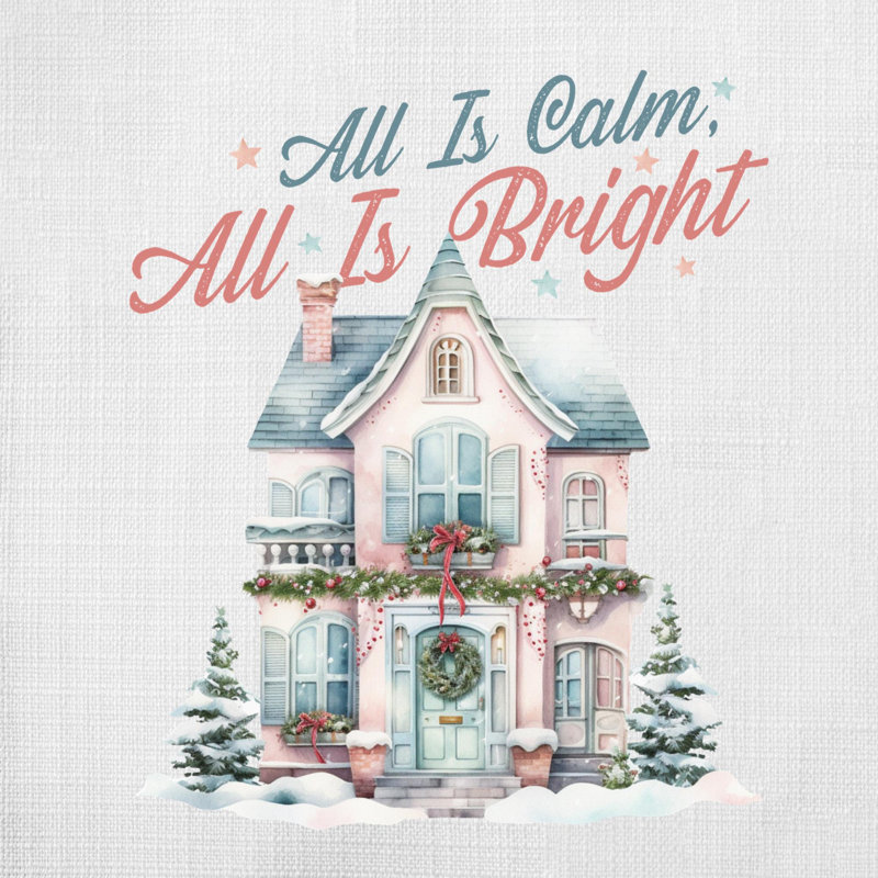 10 Sweet Christmas Reversible Throw Pillow, 18" x 18"