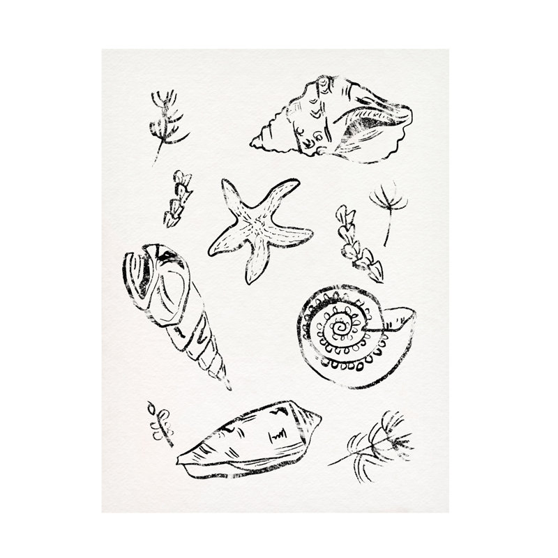 «Highland Dunes» par Melissa Wang Sea Spirals II, impression sur toile, H 19 po x l 14 po