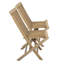 Gagarin Folding Patio Dining Side Chair