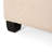 Storage With Design - Fabric, Birch Legs Dark Brown, 31"X31"X18.6", Wheat Colored Fabric Hand-Crafted Details Hinges, Space, 31X31x19.16 In, Color-1361652676