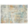 Tapis bleu / ivoire / brun Kingsbury