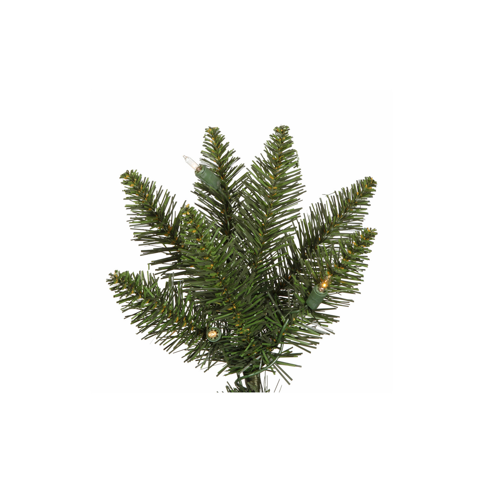 Durham Pole Pine Artificial Christmas Tree, 7.5' H, Unlit