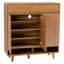 16 Pair Shoe Storage Cabinet