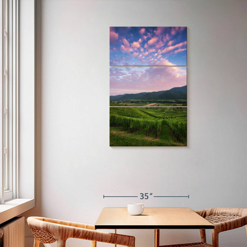 Alvord Vaste vignoble d'Alsace, H 57 po x l 36 po