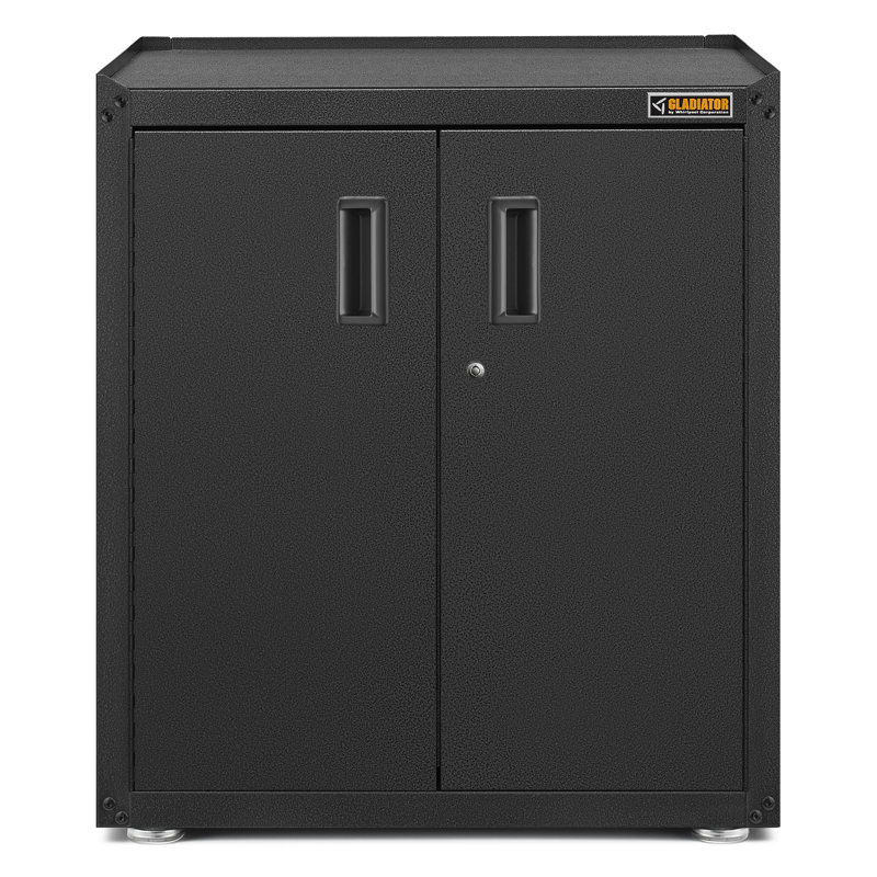 Ready-To-Assemble Full-Door Modular Gearbox, Black