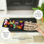 Tapis d'entrée anti-dérapant 22 po x 10 po Halloween Sassafras Halloween