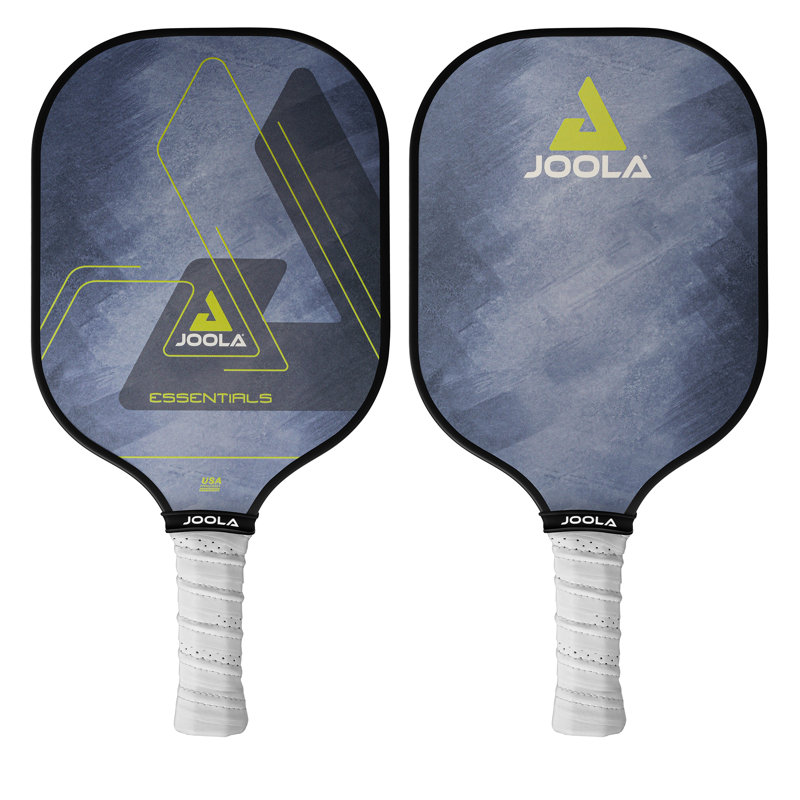 JOOLA Essentials Performance Pickleball Paddle With Reinforced Fiberglass Surface And Honeycomb Polypropylene Core, Blue