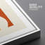 Poisson de mer silhouette nordique variété d'animaux formes Mid-Century moderne minimaliste chic coloré-102488176-102488173