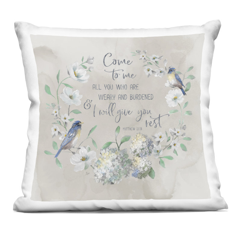 Coussin décoratif Astrology Zodiac, Beige, Carré 18 po