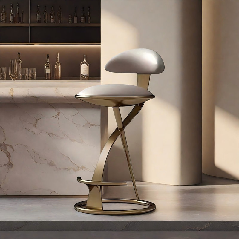 Modern and Stylish Stool, Counter Stool (25.59” Seat Height)