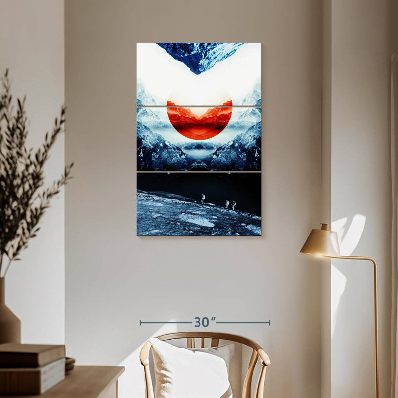 Avery Mission Blue, 57" H x 36" W