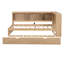 Lit de jour simple avec rangement et charge - gigogne en bois-713204949