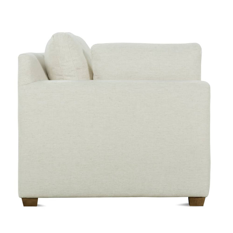 Sylvie Bench Seat Sofa, Latte, Natural