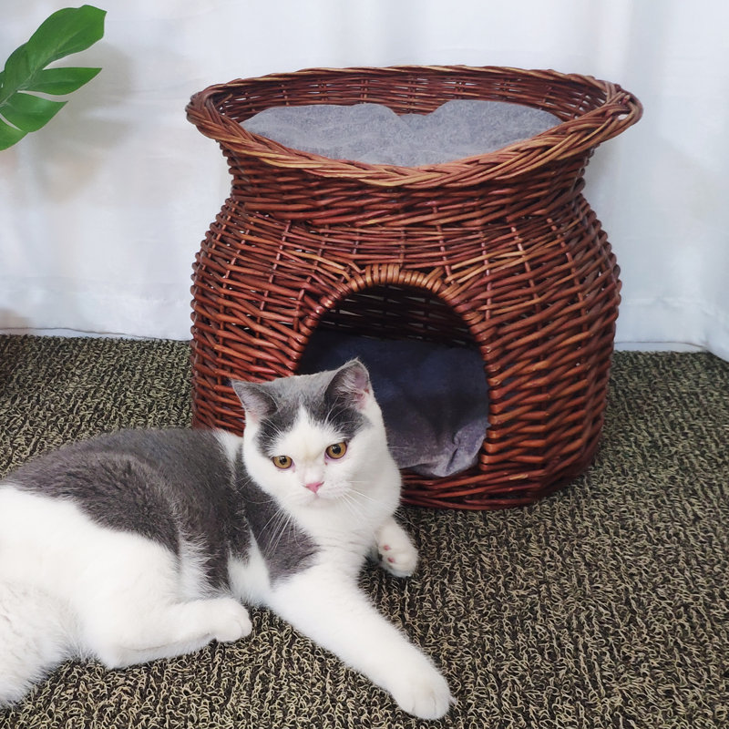 Lit pour chat Dayanaira, Brun