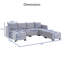 Canapé modulaire Ziniyah-598439640