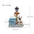 French Bulldog Family Planter Statue With Integrated Planter For Outdoor Garden Decor