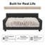 Canapé-lit orthopédique pour chien Dream Haven - lilas-985494066-962161606