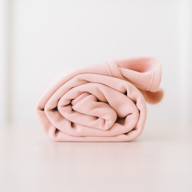 Pre-folded Swaddle, Blush