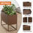 Versatile Metal Rectangular Planter for All Settings, Enhancing Plant Growth-1547494773