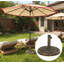 Porte-parapluie, base de parasol de patio, base de parasol d'extérieur en résine