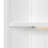 83.4"Tall Bookshelf With 3-Layer LED Lightings, Modern Bookcase With Sliding Doors And Open Shelves,Storage Bookshelf For Living Room,Home Office,White