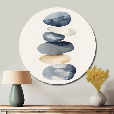 Energy Energy Elegance Of Meditation Tower I - reproduction d'art en métal gris traditionnel