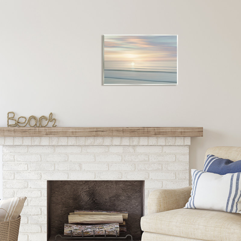 Conception d'art sur toile Stupell Industries Sun on Ocean Reflection par Maggie Olsen, H 13 po x l 19 po x P 0,5 po
