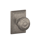 Georgian Knob with Addison Trim Hall and Closet Lock