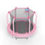 Trampoline de 55 pouces pour enfants avec trampoline intérieur et extérieur pour tout-petit