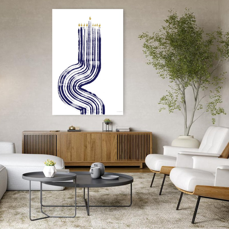 Exode abstrait, art contemporain hivernal, H 48 po x l 32 po