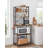 Steel Standard Baker's Rack with Microwave Compatibility-812509845-812509855
