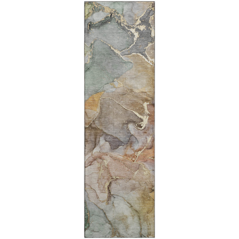 Machine-Washable Beige Carpet, Premium Quality Cerrito AMF500, Tapis de couloir 2 pi 3 po x 7 pi 6 po