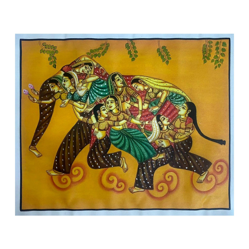 Nari-kunjar | Peinture à l'huile sur toile | Peinture de Jagriti Sharma