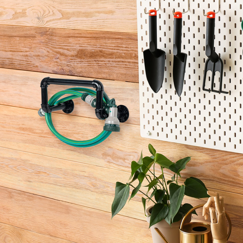 Wall Mounted Garden Hose Holder