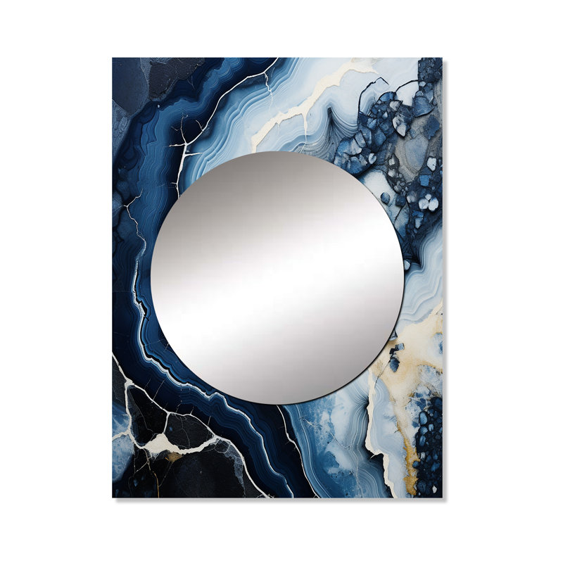 Atode de pierre bleue Atla, peinture, 40 po x 30 po