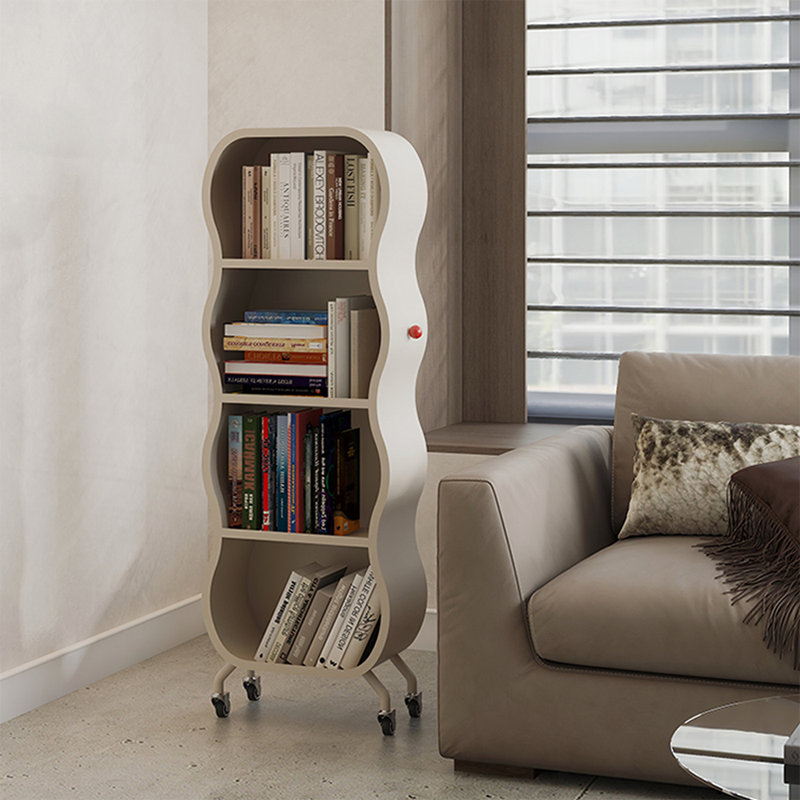 Bibliothèque rotative Beige, Beige
