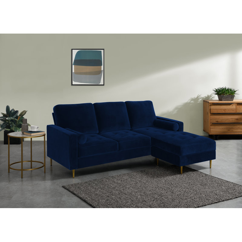 Cooper Reversible Corner Sofa, Royal Blue
