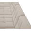 Canapé modulaire réversible en velours Hétal-87385007