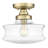 Canion Glass Semi Flush Mount-1811775935