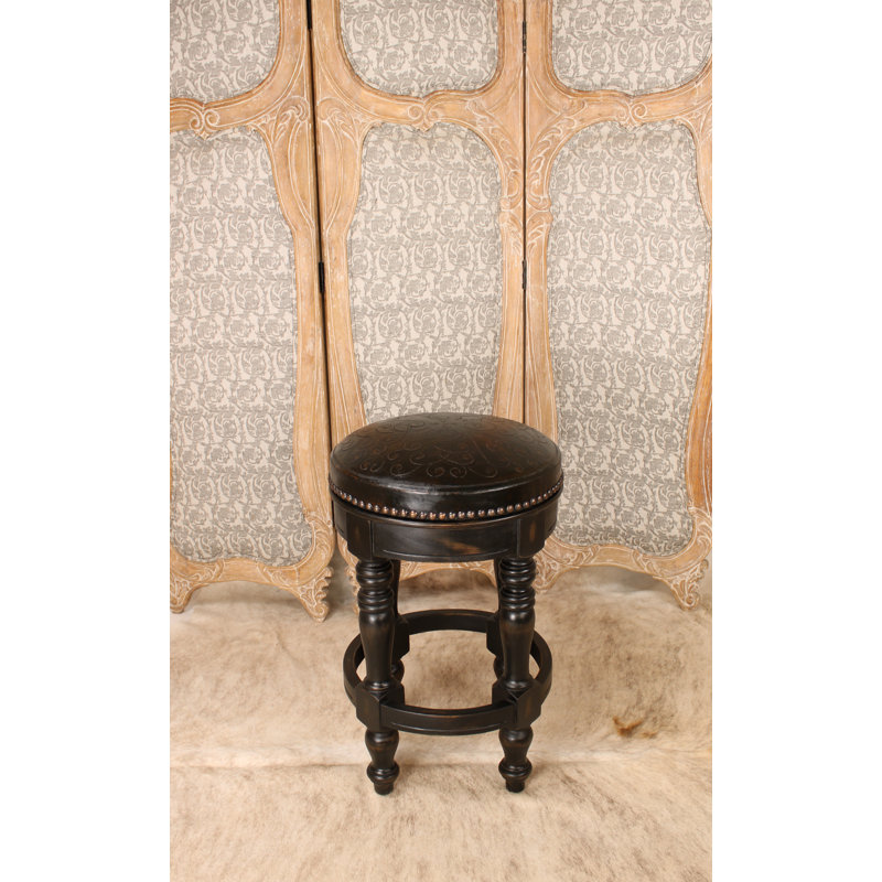 Tabouret de bar et de comptoir Verona, Tabouret de bar (assise de 30 po de hauteur), Marron foncé