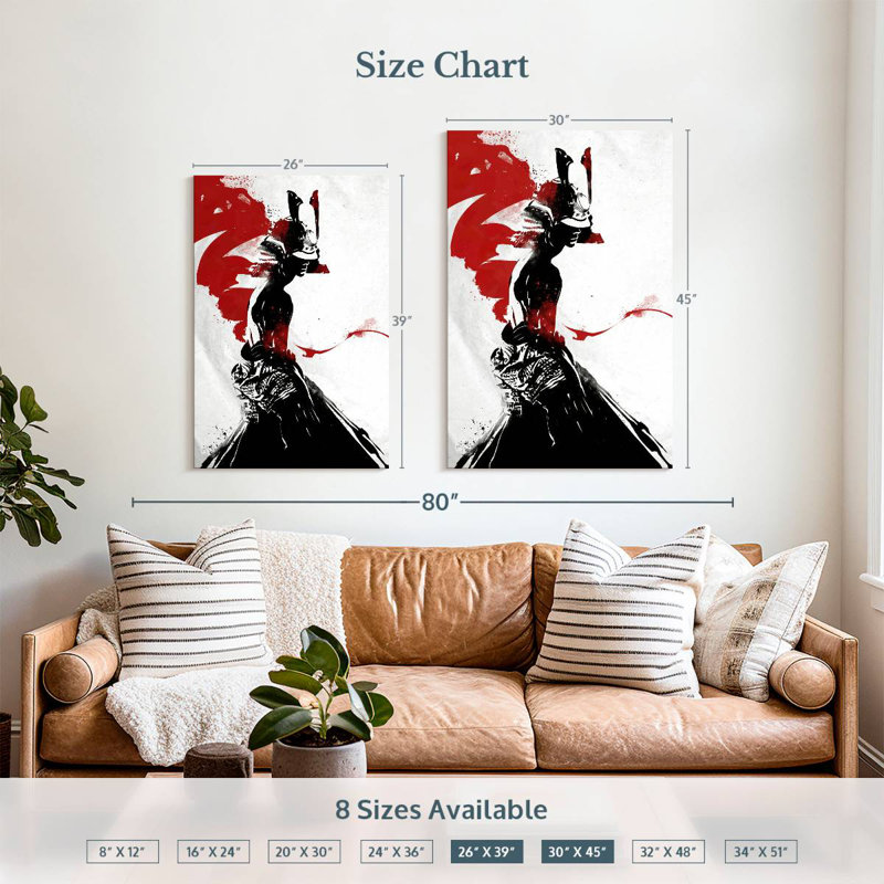 Siruri Samurai Girl I, H 39 po x l 26 po