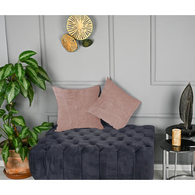 Matte Velvet Cushion Cover - 1 Pc